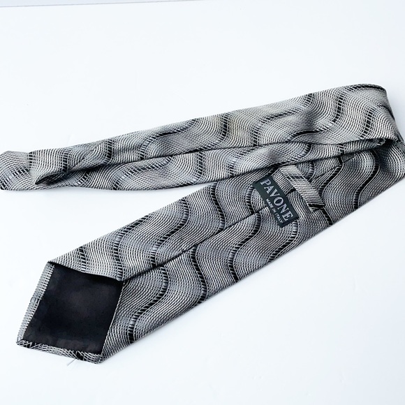 Pavone Silk Made in Italy Tie - Picture 4 of 8